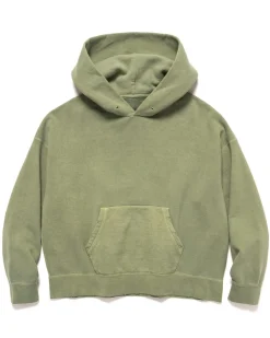 visvim Amplus Sb Hoodie P.O. (U.D.) Lt.Green>Men Sweaters