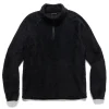 HAVEN Ascent Zip Neck-Polartec® Alpha® Direct Poly Fleece Black>Men Shirts