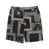 Sophnet. Bandana Easy Shorts Black>Men Shorts
