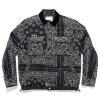 sacai Bandana Print L/S Shirt Navy>Men Shirts