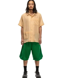 Engineered Garments Bb Shorts Diamond Poly Knit Kerry Green>Men Shorts