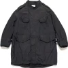 visvim Bega Combat Coat Navy>Men Outerwear