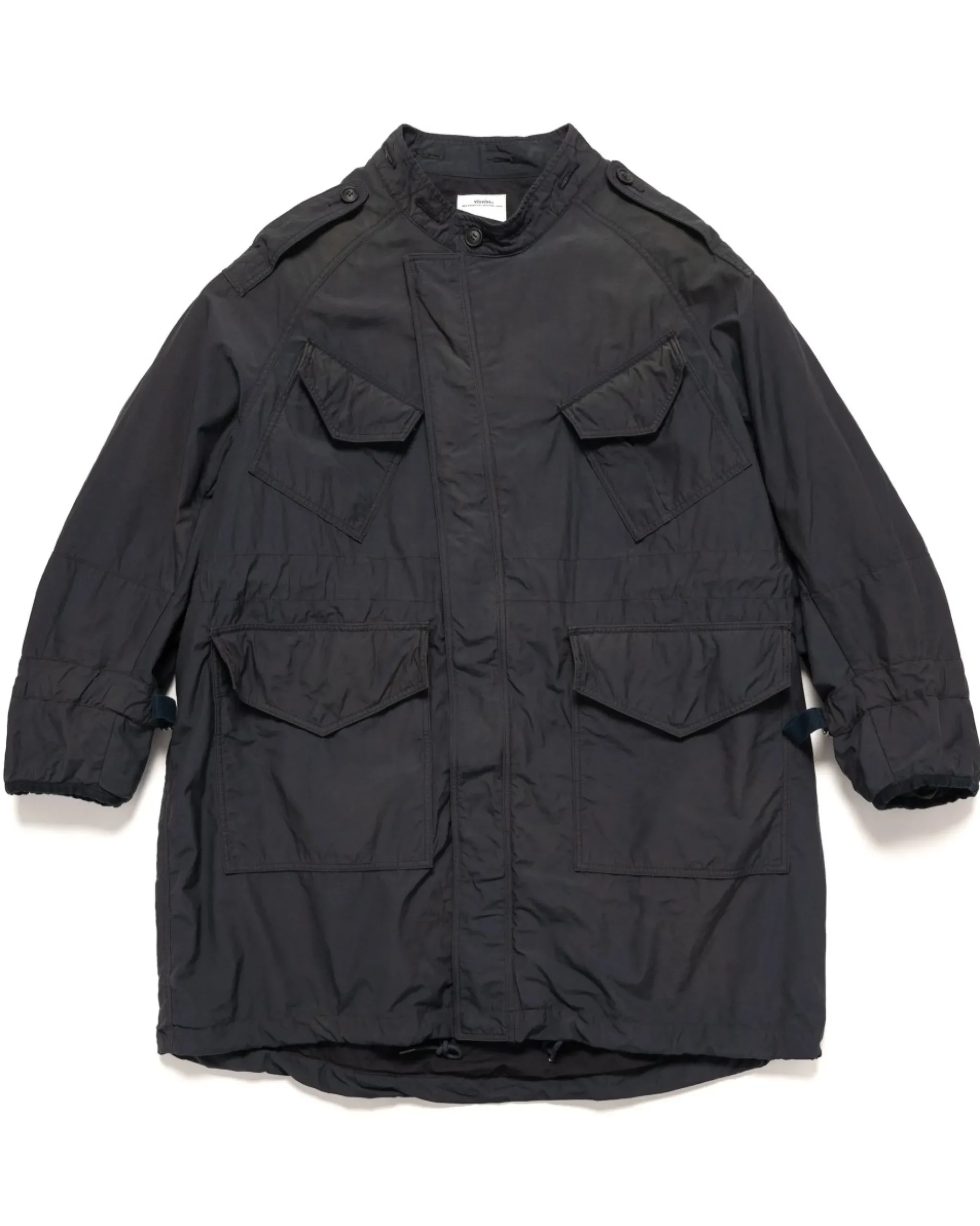 visvim Bega Combat Coat Navy>Men Outerwear