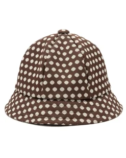 Needles Bermuda Hat-Poly Jacquard Polka Dot><noscript><img width=