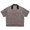 Neighborhood Bowling Shirt Ss Grey>Men Shirts