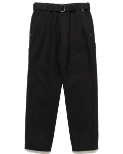 sacai Carhartt Wip Canvas Pants Black>Men Bottoms