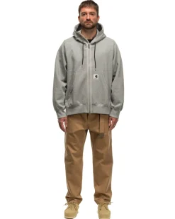 sacai Carhartt Wip Hoodie Light Gray>Men Sweaters