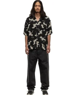 visvim Carpenter Pants Black>Men Bottoms