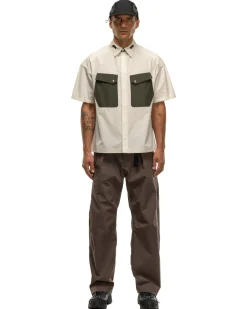 J.L-A.L Cauter Shirt S/S White>Men Shirts