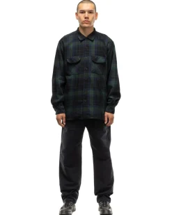 Engineered Garments Classic Shirt Cotton Flannel Blackwatch>Men Shirts