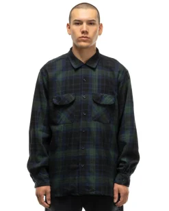 Engineered Garments Classic Shirt Cotton Flannel Blackwatch><noscript><img width=