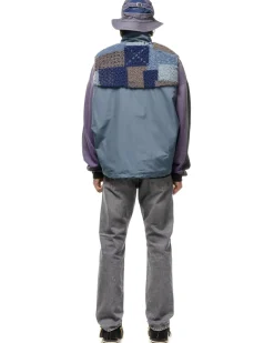 KAPITAL 60/40Cloth X Tugihagi Fleece Hutte Vest Navy><noscript><img width=