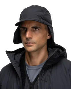HAVEN Cloud Cap-Gore-Tex Infinium™ Windstopper® 2L Nylon Ripstop/Primaloft® Black>Men Headwear