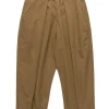 KAPITAL Combed Burberry Cotton Easy-Beach-Go Pants Beige>Men Bottoms