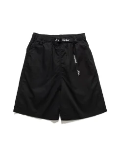 KAPITAL Combed Burberry Easy Shorts (Rainbowy) Black X Yellow>Men Shorts