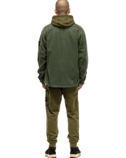 Stone Island Cotton Corduroy 400 Tc Overshirt Sage><noscript><img width=