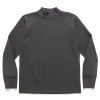 sacai Cotton Jersey High Neck L/S T-Shirt C/Gray>Men T-Shirts