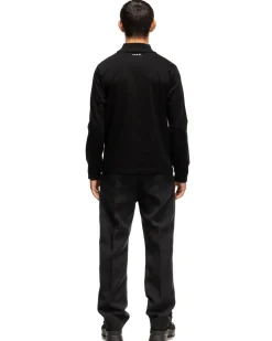 sacai Cotton Jersey High Neck L/S T-Shirt Black><noscript><img width=