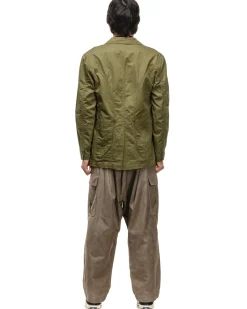 Kapital Cotton Linen Chino Cloth Randonneur Bike Jkt Khaki><noscript><img width=