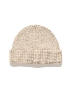 Stone Island Cotton Rib Yarn Beanie Dove Grey><noscript><img width=