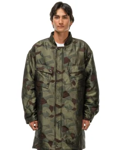 Needles C.P. Coat-Pe/Ac Stone Camo Jq Olive><noscript><img width=