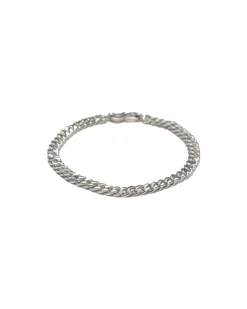 MAPLE Cuban Link Bracelet 5Mm Silver 925>Men Accessories