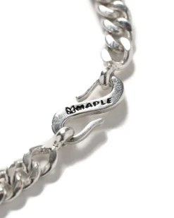 MAPLE Cuban Link Bracelet 5Mm Silver 925>Men Accessories