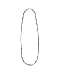 MAPLE Cuban Link Chain 5Mm Silver 925>Men Accessories