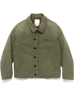 visvim Deckhand Light Jkt Olive>Men Outerwear