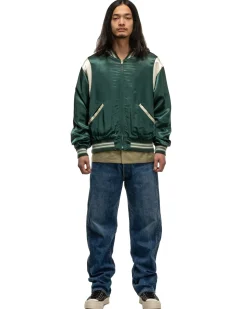 visvim Douglas Stadium Jkt Green>Men Outerwear