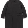 Teatora Dual Point Device Coat Black>Men Outerwear