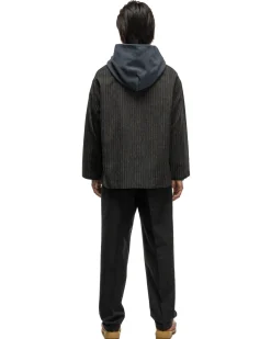 visvim Dugout L/S Santome Black><noscript><img width=