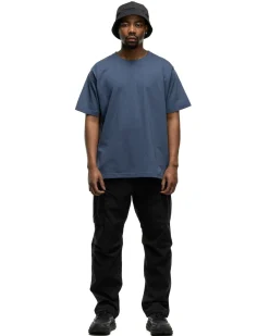 HAVEN Excel Relaxed Fit T-Shirt S/S-Siro Cotton Jersey Nightshadow>Men T-Shirts