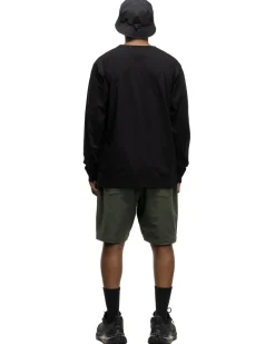 HAVEN Excel Relaxed Fit T-Shirt L/S-Siro Cotton Jersey Black><noscript><img width=