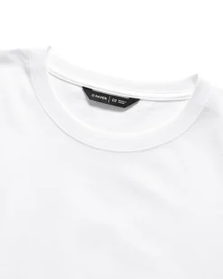 HAVEN Excel Relaxed Fit T-Shirt S/S-Siro Cotton Jersey White><noscript><img width=