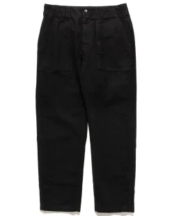 Engineered Garments Fatigue Pant Cotton Moleskin Black>Men Bottoms