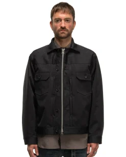 sacai Faux Suede Blouson Black><noscript><img width=