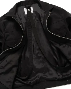 sacai Faux Suede Blouson Black><noscript><img width=