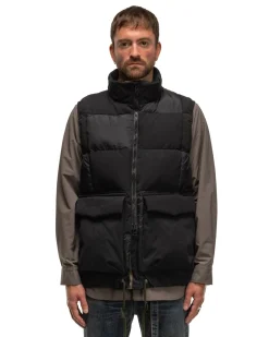 sacai Faux Suede Mix Vest Black><noscript><img width=