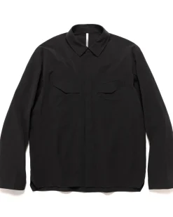 Veilance Field Ls Shirt Black>Men Shirts