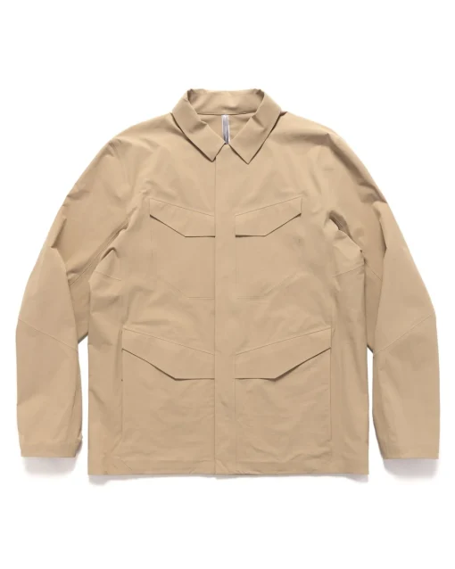 Veilance Field Softshell Jacket Dark Wicker>Men Outerwear - Haven Apparel