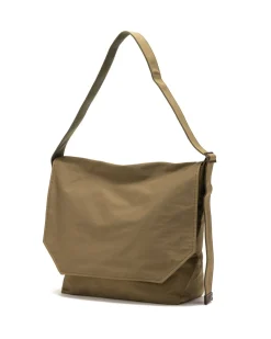 Hender Scheme Flap Shoulder Big Shoulder Bag Khaki>Men Accessories
