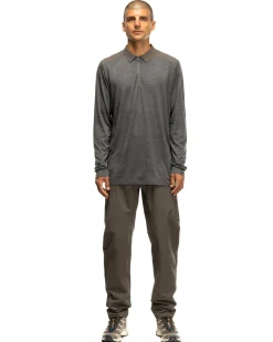 Veilance Frame Ls Polo Shade Heather>Men Shirts