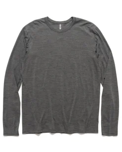 Veilance Frame Ls Shirt Shade Heather>Men T-Shirts