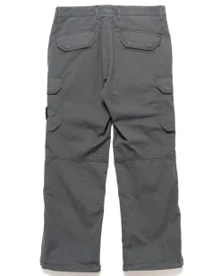 Stone Island Gabardine Cotton Stretch Cargo Pants Lead Grey><noscript><img width=