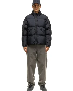Stone Island Garment Dyed Crinkle Reps Recycled Nylon Down Jacket Navy Blue>Men Outerwear