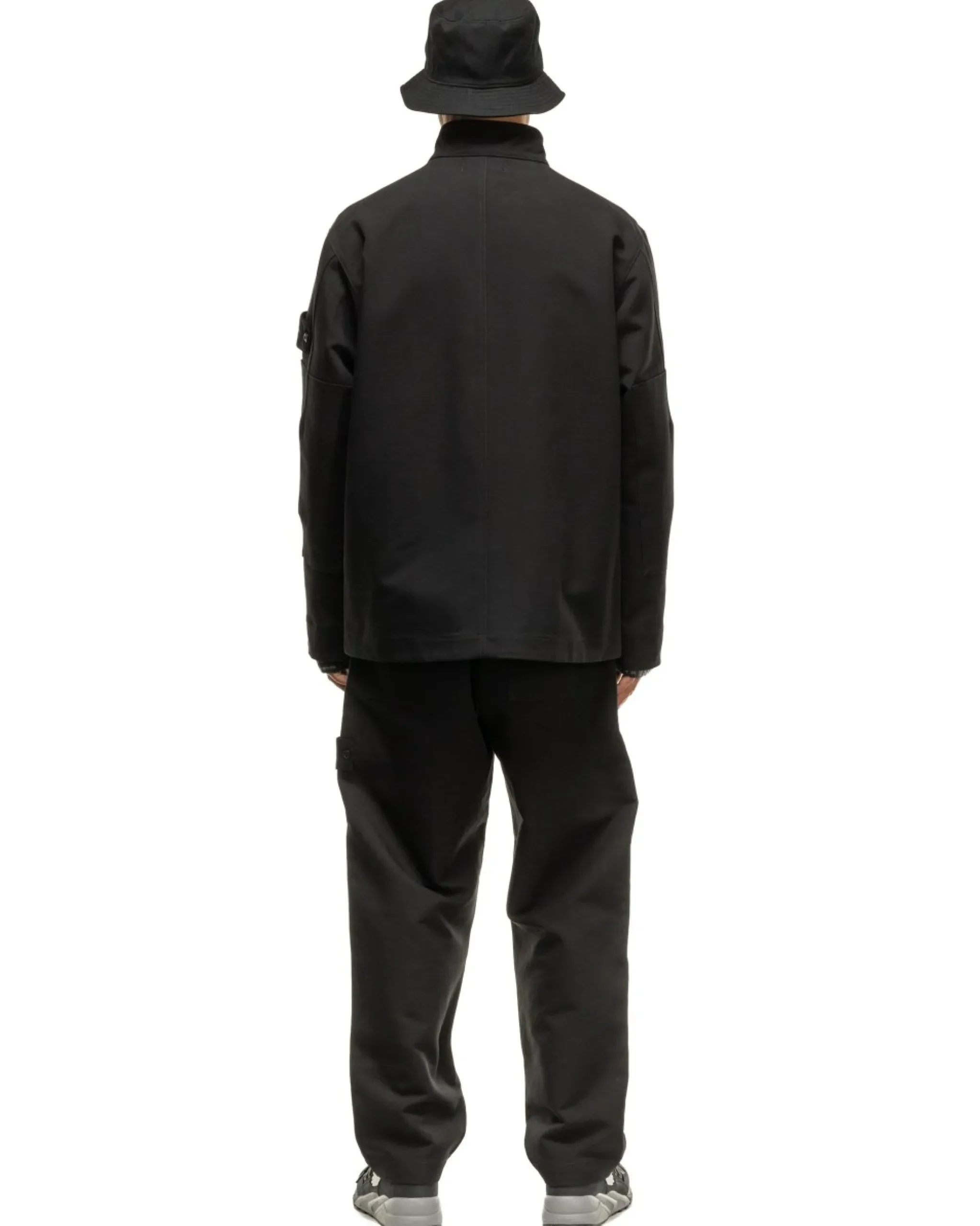 Stone Island Ghost Piece Baker Pants Black>Men Bottoms