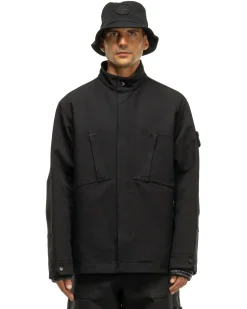 Stone Island Ghost Piece Gabardine Doppio Jacket Black><noscript><img width=