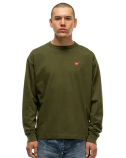Human Made Graphic L/S T-Shirt #1 Olive Drab><noscript><img width=