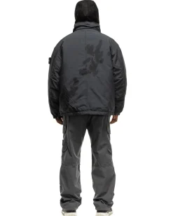 Stone Island Hand Colouring On David-Tc Down Jacket Lead Grey><noscript><img width=